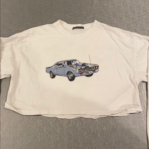 Brandy mellville white long sleeve top